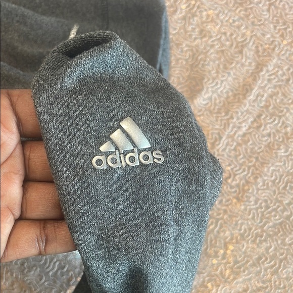 Adidas Ultimate Hoodie in Charcoal - Picture 6 of 7